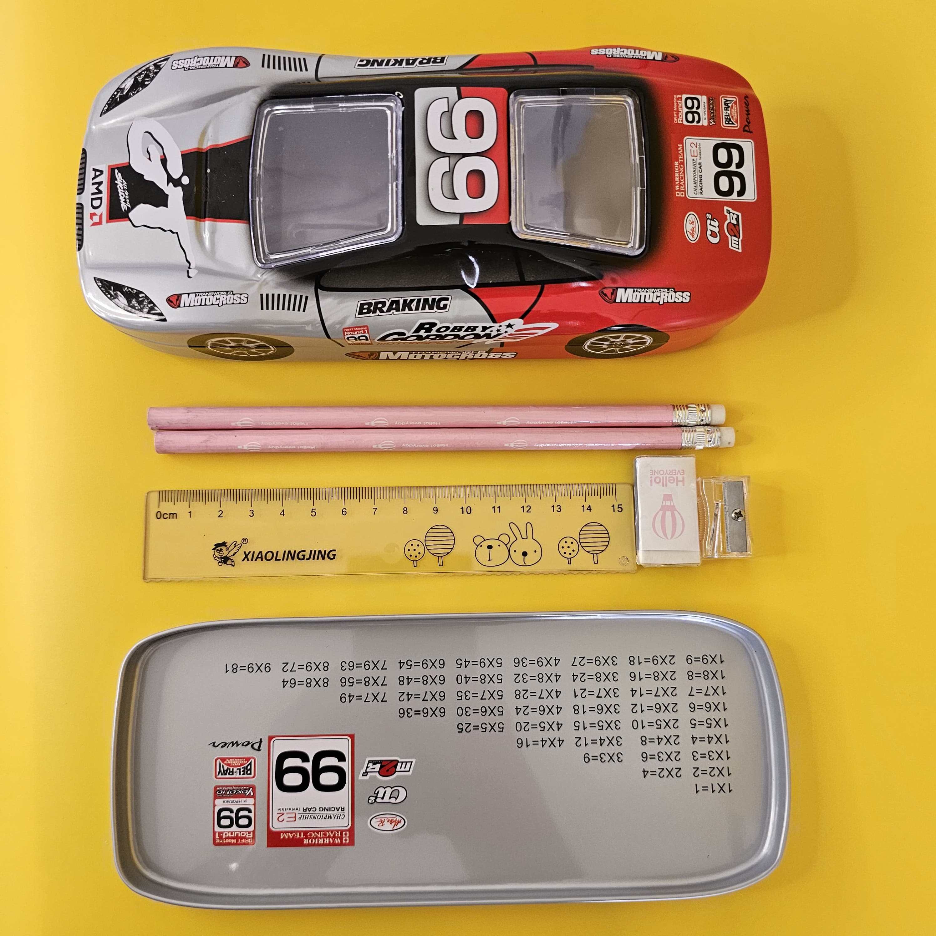 Race car-shaped pencil box for kids – Stylish and durable stationery organizer featuring a red and black sports car design, perfect for school supplies. Ideal gift for children and students."
This ALT text includes relevant keywords like "race car-shaped pencil box," "stationery organizer," "school supplies," and "gift for children" to improve search visibility. Let me know if you want any modifications
